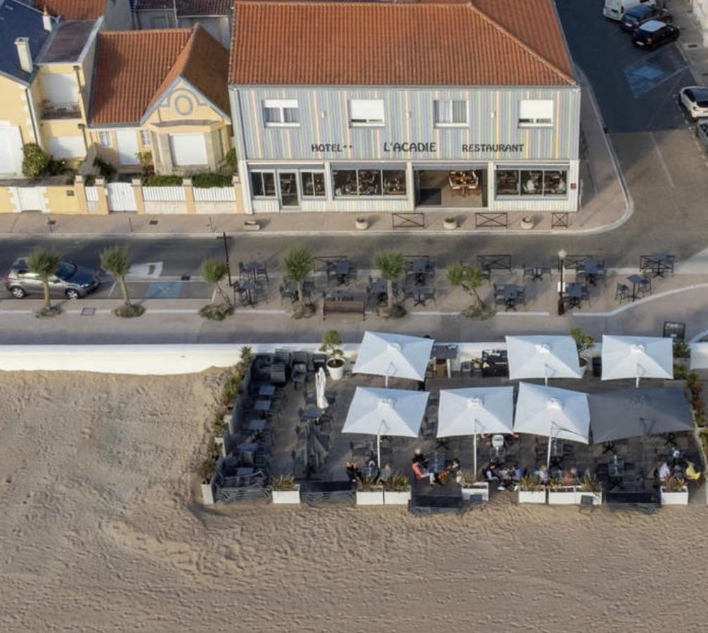 Acadie Saint Victor - Hotel Restaurant - Face Mer - Chatelaillon Plage Ngoại thất bức ảnh