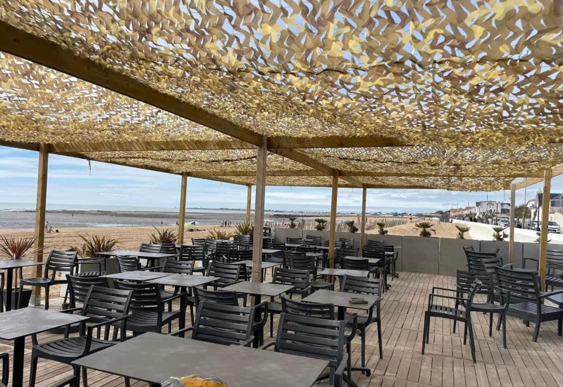 Acadie Saint Victor - Hotel Restaurant - Face Mer - Chatelaillon Plage Ngoại thất bức ảnh